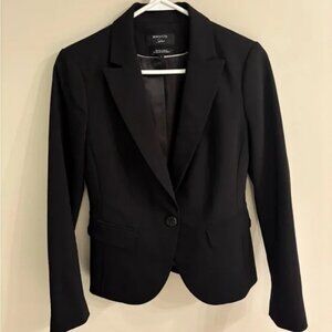 RW&CO Classic Black Sophia Women's Suit Jacket